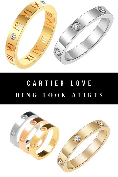 cartier look alike ring|cartier dupe look alikes.